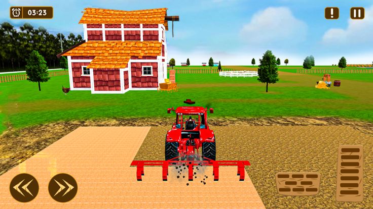 Tractor Farming Sim Ranch Farm游戏截图