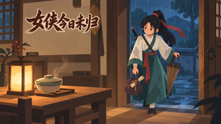 女侠今日未归 封面