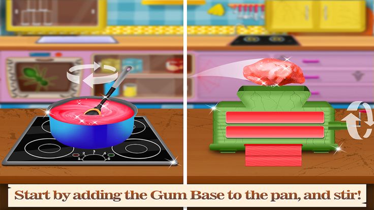 chewing gum cooking mania游戏截图