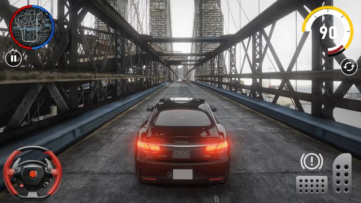 汽车驾驶学校模拟器3D：城市赛车游戏游戏截图