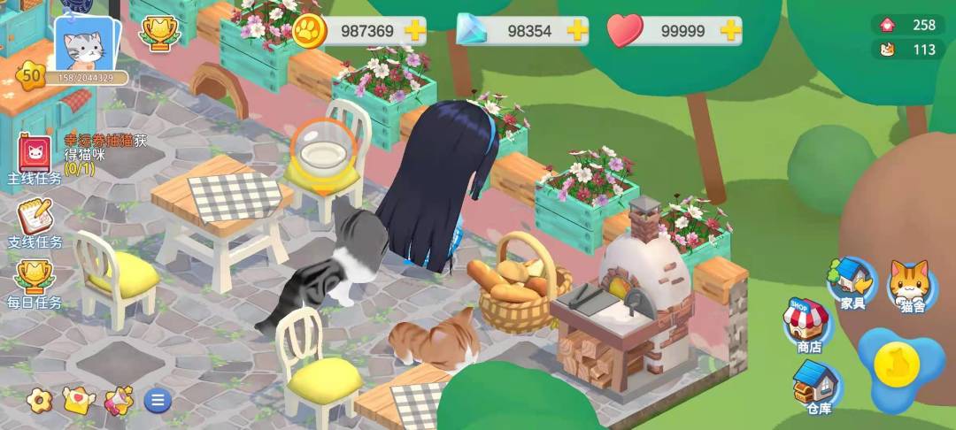 猫咪庄园(测试)游戏截图