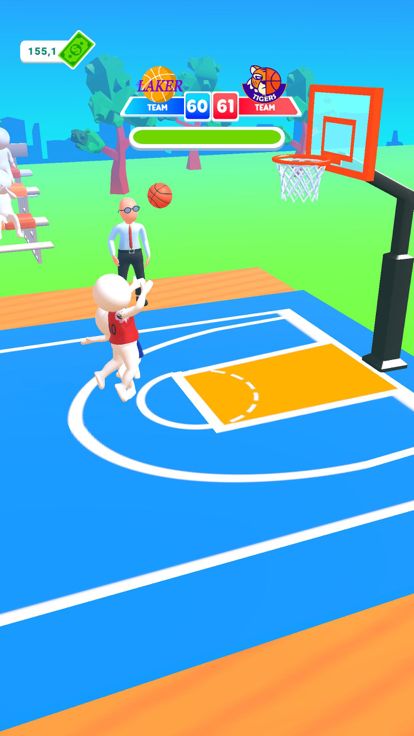 Basketball Court Player游戏截图
