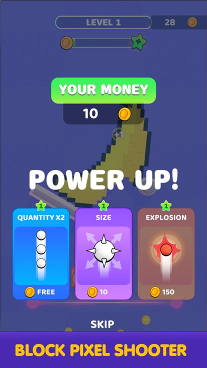Block Pixel Shooter游戏截图