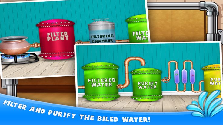 Mineral Water : Factory Mania游戏截图