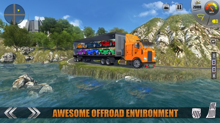 Car Transporter Truck USA 2017游戏截图