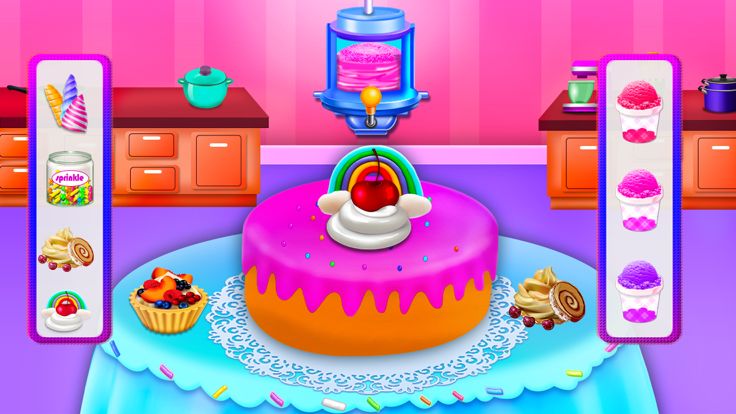 蛋糕制作：烹饪游戏游戏截图