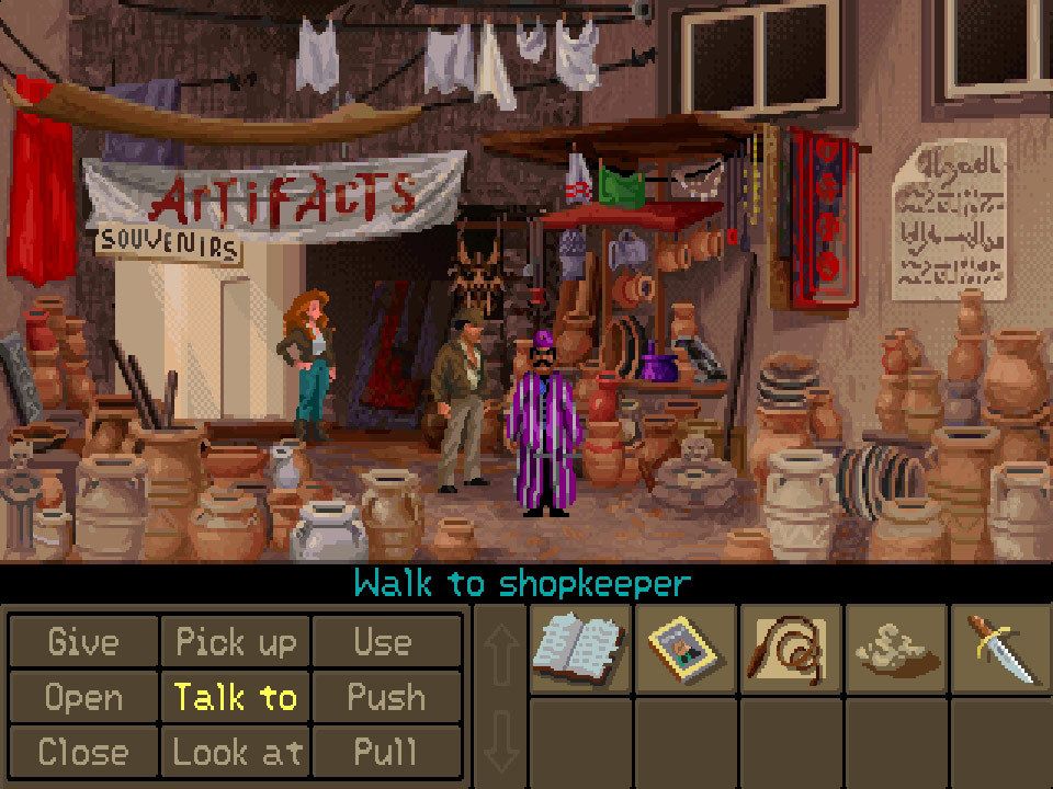 Indiana Jones® and the Fate of Atlantis™游戏截图