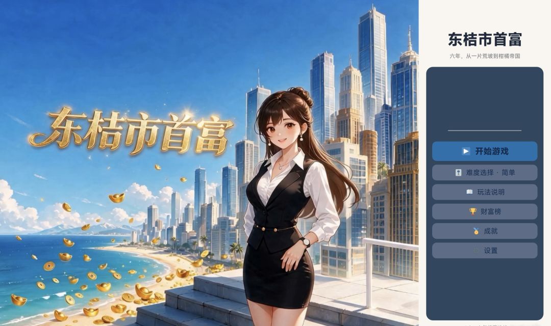东桔市首富游戏截图