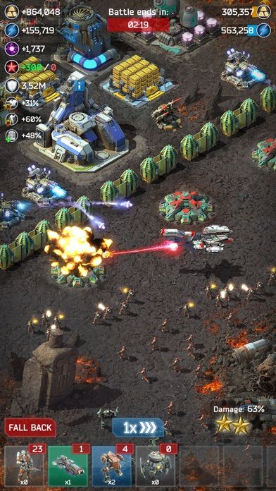 Battle for the Galaxy War Game游戏截图