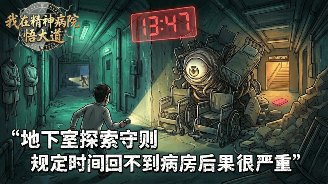 我在精神病院悟大道游戏截图
