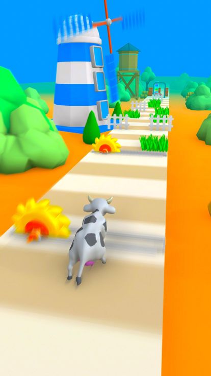 Cow Runner 3D游戏截图