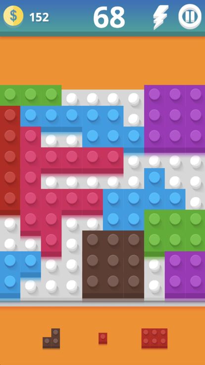 乐高积木方块拼接拼图游戏截图