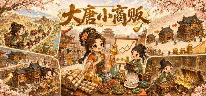 大唐小商贩 封面