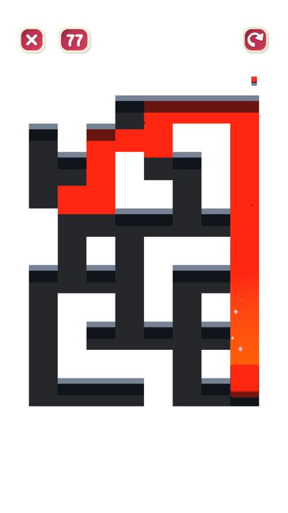 迷宫刷刷乐: 涂色迷宫游戏截图