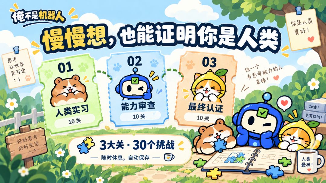 俺不是机器人游戏截图