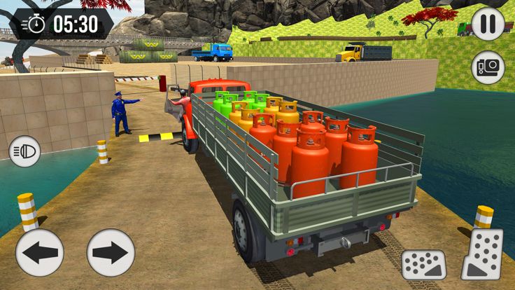 货物 卡车 运输 司机游戏截图