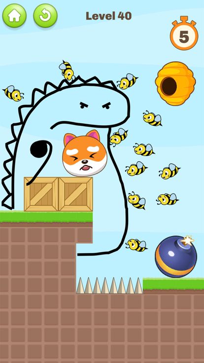 Save The Dog - Draw Puzzle游戏截图