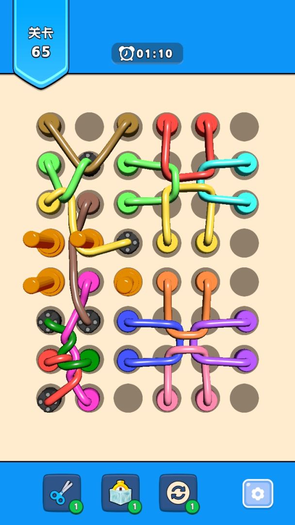 绳子消除游戏截图