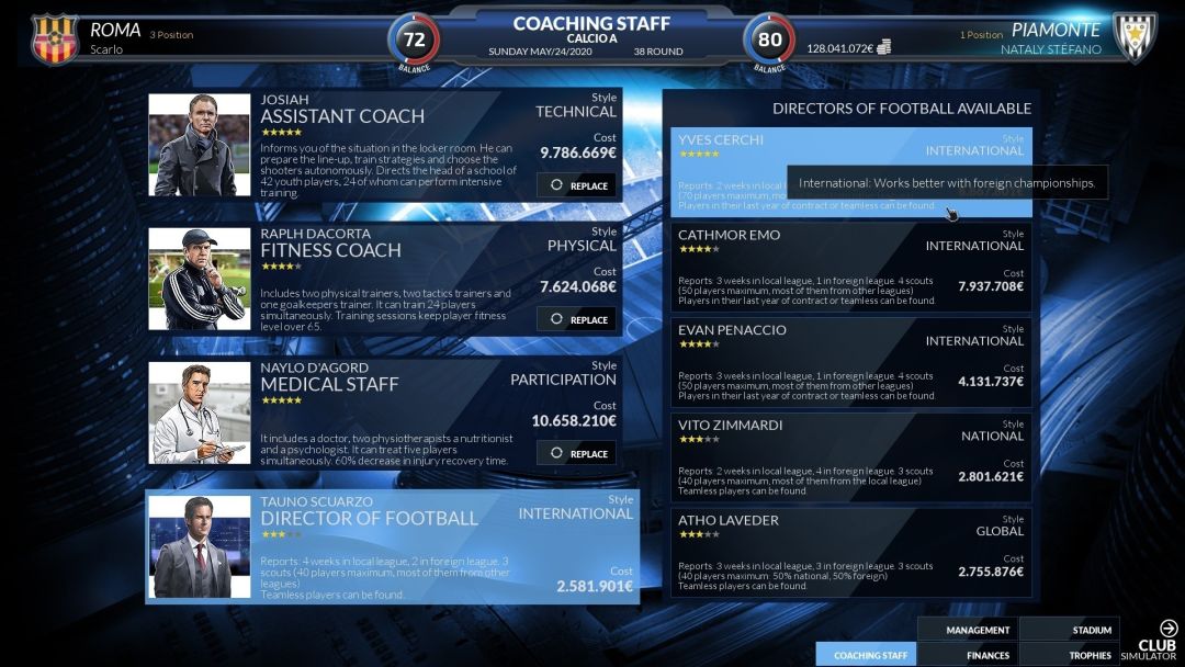 Football Club Simulator - FCS #21游戏截图