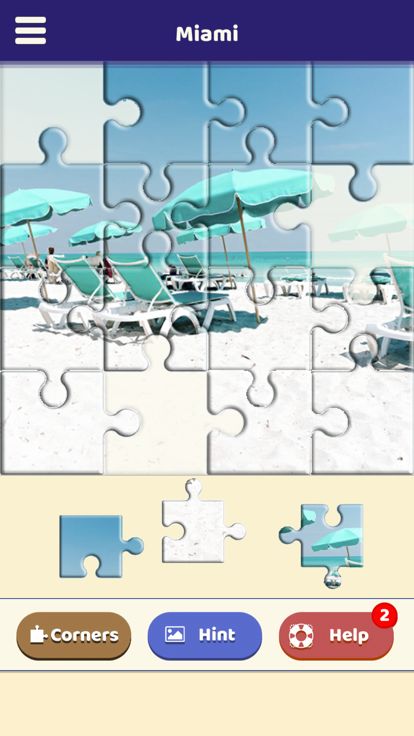 Miami Sightseeing Puzzle游戏截图