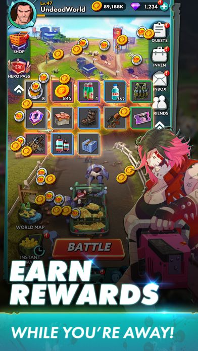 Undead World: Hero Survival游戏截图