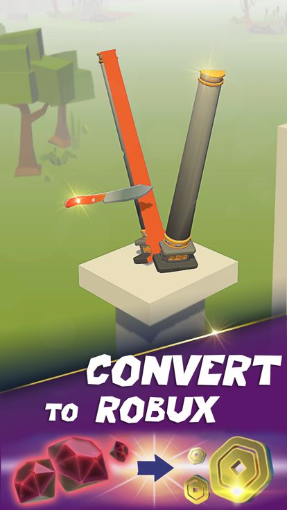 Robux Knives for Roblox游戏截图