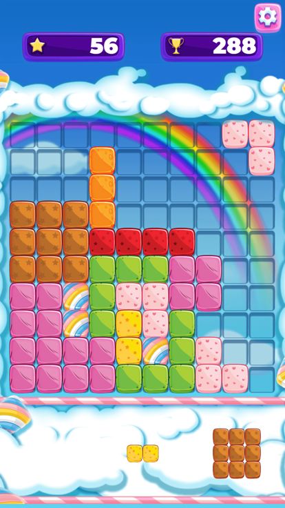 Gummy Blocks Battle游戏截图