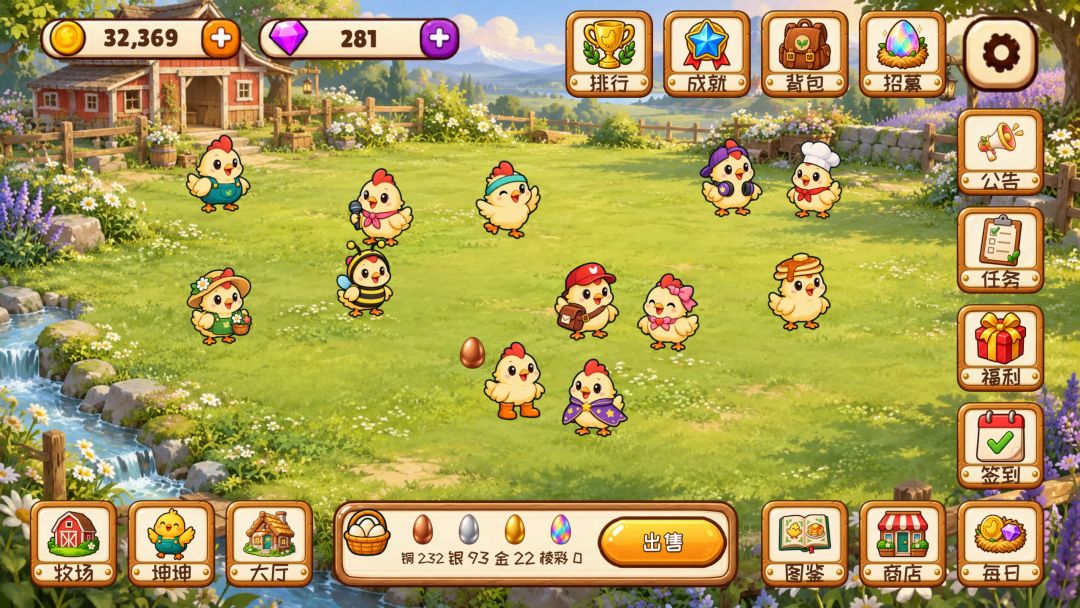 坤蛋牧场游戏截图