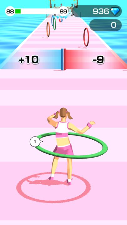 Hula-Hoop Girl游戏截图