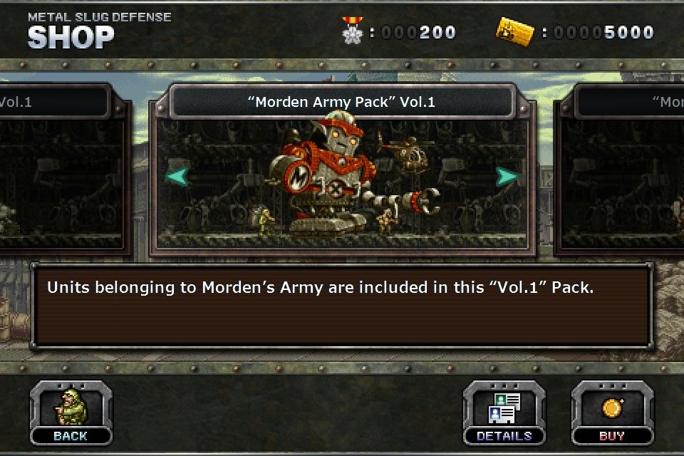 METAL SLUG DEFENSE游戏截图