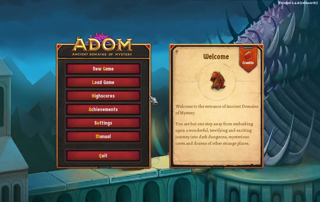 ADOM (Ancient Domains Of Mystery)游戏截图