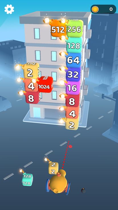 Bombard 2048游戏截图