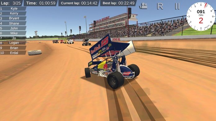 Outlaws - Sprint Car Racing 2游戏截图
