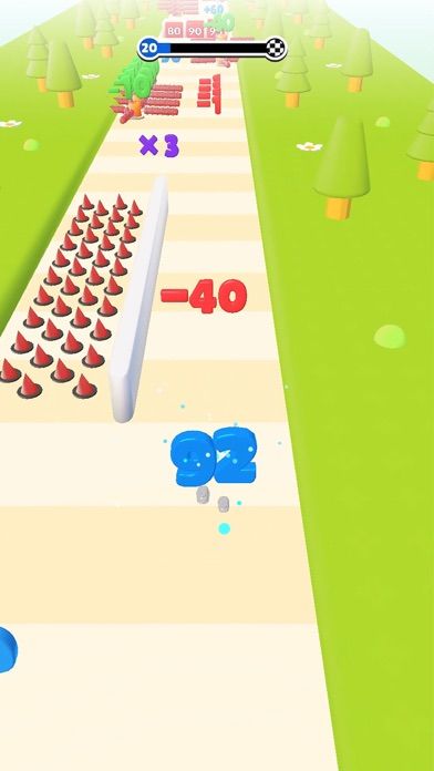 Number Run 3D游戏截图