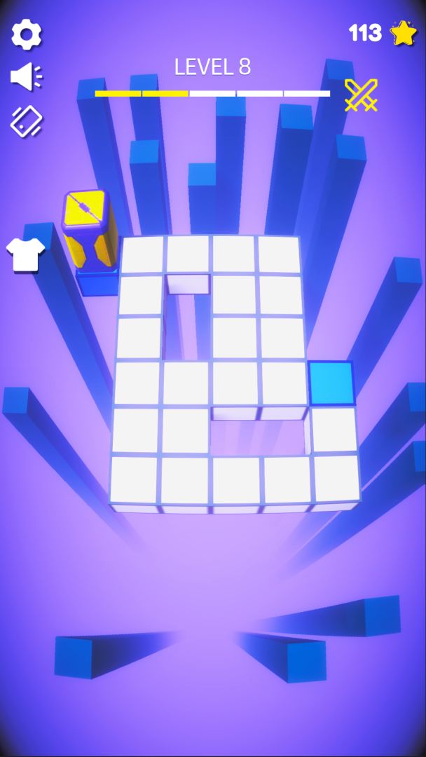 翻滚的方块游戏截图