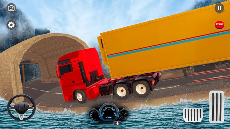 美国卡车模拟器死亡之路游戏截图