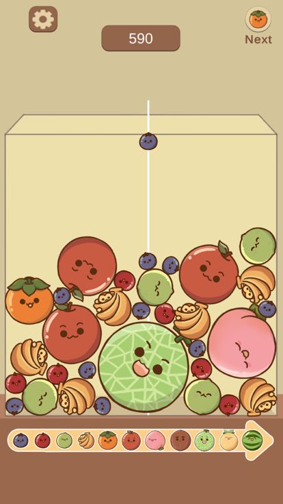 Watermelon Fruit Drop游戏截图