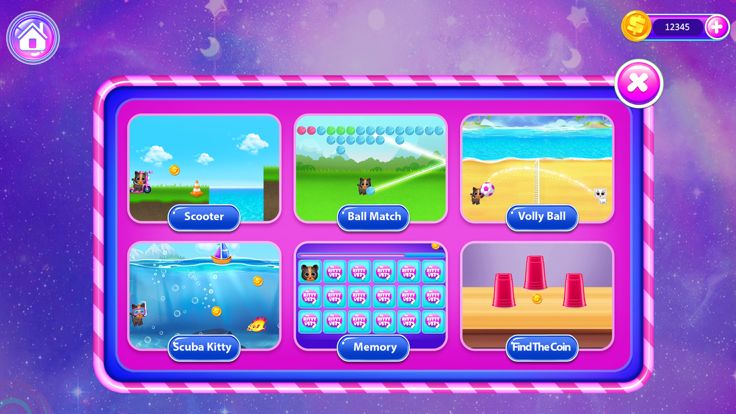 款精选虚拟宠物游戏 - 口袋宠物很酷游戏游戏截图