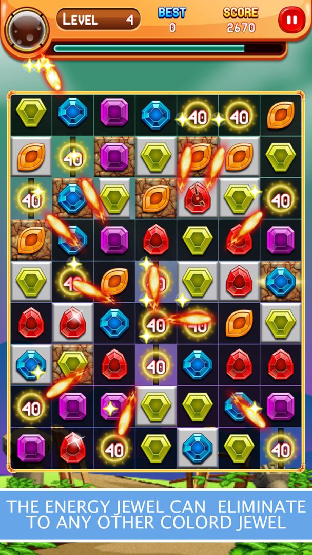 梦幻宝石消除游戏截图