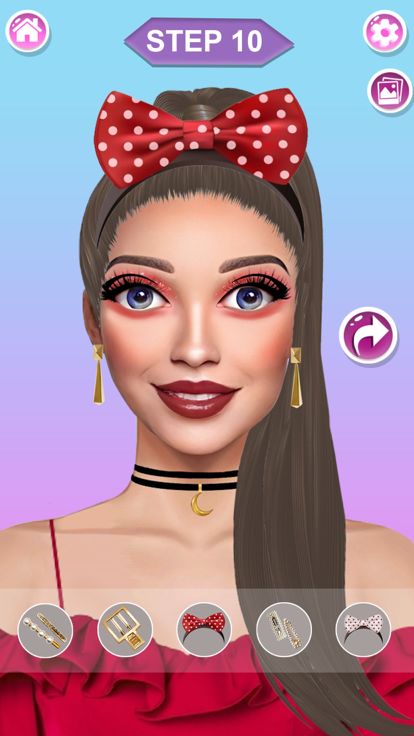 DIY 化妆品 看： 时尚 打扮游戏截图