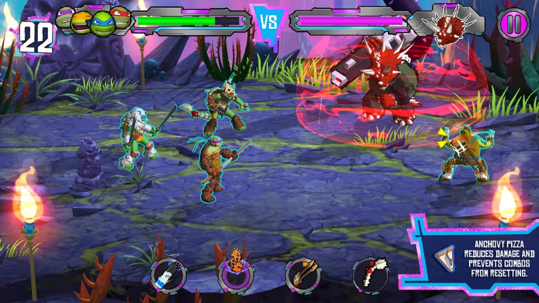 Teenage Mutant Ninja Turtles: Portal Power游戏截图