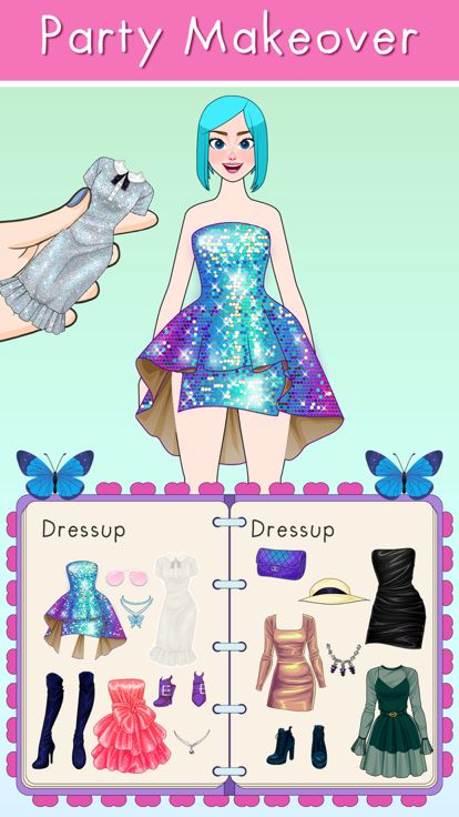 Paper Doll DIY Dress Up Games游戏截图