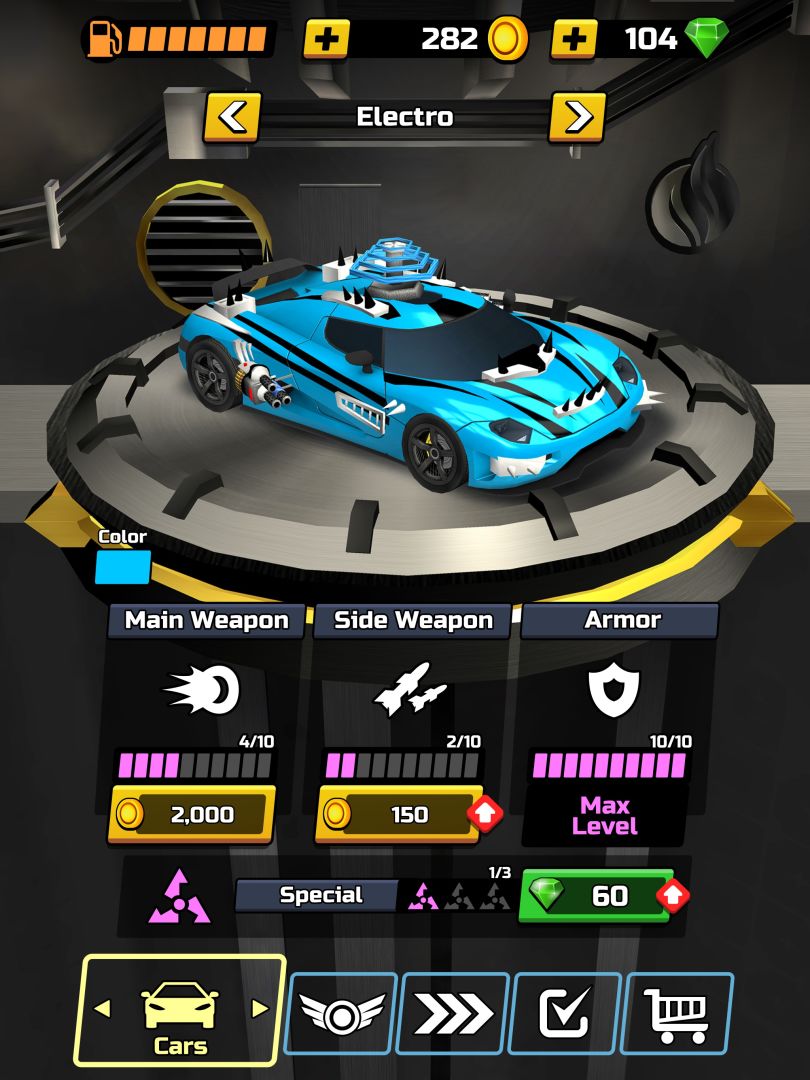 Chaos Road: Combat Racing游戏截图