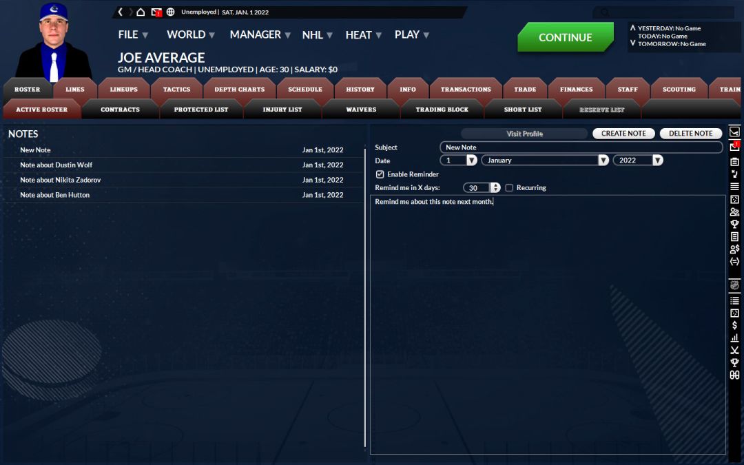 Franchise Hockey Manager 8游戏截图