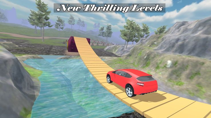Car Vs Bridge Game游戏截图