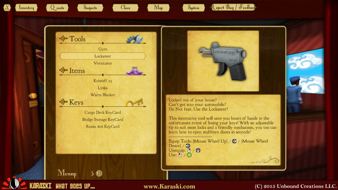 Karaski: What Goes Up...游戏截图