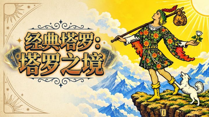 经典塔罗：塔罗之境 封面
