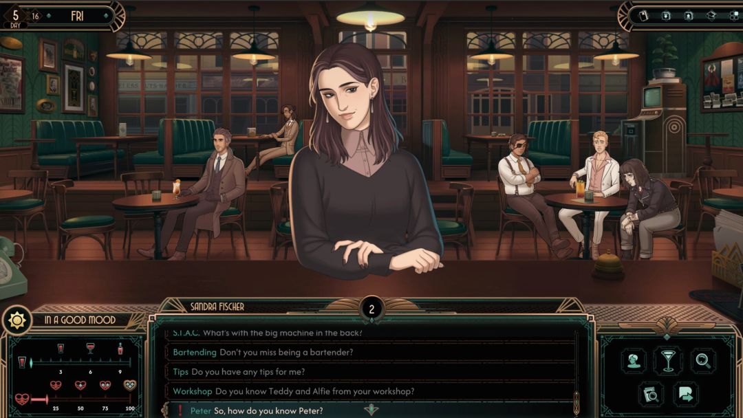 夜尽之时，最后一杯游戏截图