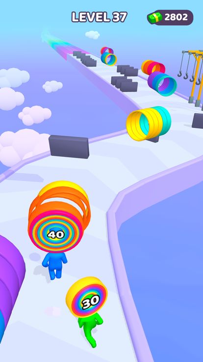 千层小子3D:快跑与收集游戏截图