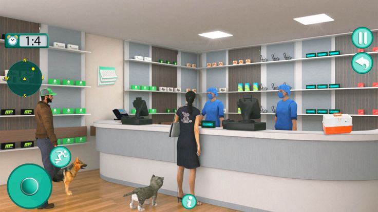 我的虚拟宠物护理兽医医院模拟器游戏游戏截图